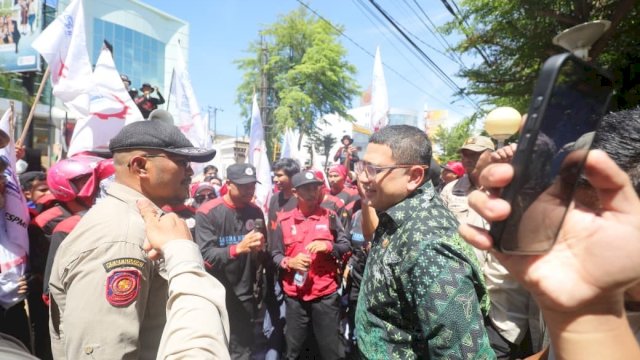 Munafri Jemput Langsung Aspirasi FSPMI, Siap Fasilitasi Dialog Bahas Kenaikan UMK 2026