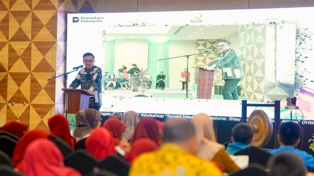Sekda Sulsel Buka Workshop Literasi Digital untuk Gen Alpha