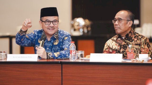 Sekretaris Daerah Provinsi Sulawesi Selatan (Sekda Sulsel), Jufri Rahman, menghadiri Forum Penyusunan Peta Jalan Pembinaan Ideologi Pancasila 