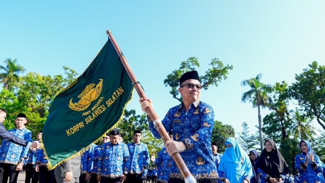 Korps Pegawai Republik Indonesia (KORPRI) Provinsi Sulawesi Selatan memastikan kesiapan penuh untuk berlaga di ajang Pekan Olahraga Nasional (PORNAS