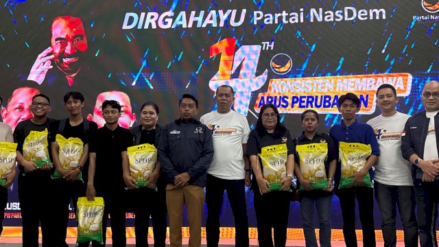 HUT ke-14 NasDem, Syaharuddin Alrif Tegaskan Komitmen Politik untuk Rakyat