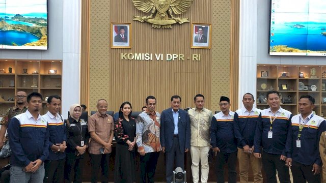 DPRD Sulsel Sampaikan Aspirasi Pelaku Pertashop ke Komisi VI DPR RI
