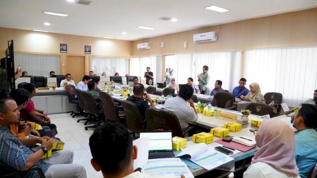 Suasana Rapat Komisi D DPRD Sulsel