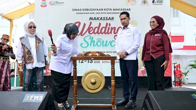 Aliyah Mustika Ilham Buka Makassar Wedding Showcase 2025: Ajak Generasi Muda Cintai Budaya Lokal