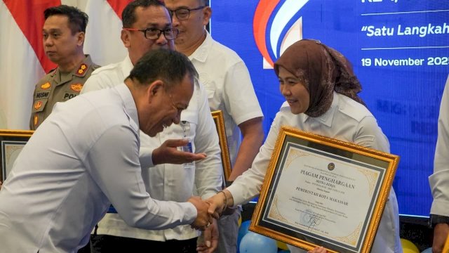 Pemkot Makassar Raih Penghargaan Kemenimipas