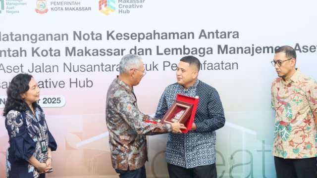 Pemkot Makassar dan Kemenkeu RI Teken MoU Pemanfaatan Aset Negara untuk Makassar Creative Hub Nusantara