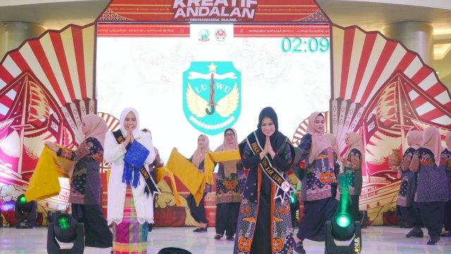 Dewan Kerajinan Nasional Daerah (Dekranasda) Kabupaten Luwu turut menyukseskan pelaksanaan Rapat Kerja Daerah dan Expo Kreatif Andalan 2025