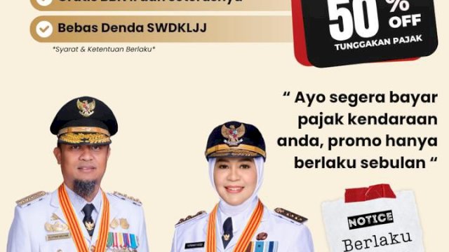 Super Diskon Pajak Kendaraan Diperpanjang, Rudy Ramlan Pamer Capaian Realisasi Bulukumba