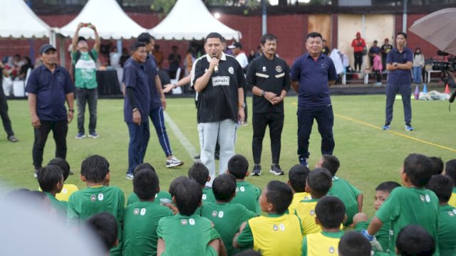 Munafri Dorong Penguatan Sepak Bola Usia Dini di Makassar