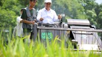 Mentan Amran Banggakan Generasi Baru Combine Harvester Buatan Anak Bangsa