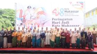 Kepala Daerah se-Sulsel Berbalut Baju Adat Hadiri Upacara Hari Jadi Kota Daeng di Karebosi