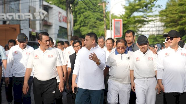 Di Bone NH Bareng IAS Jalan Santai, Di Makassar Appi Bareng IM 