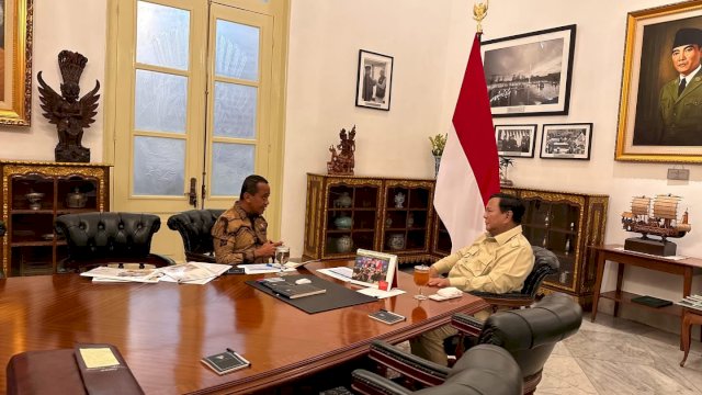 Bahlil Lahadalia, Menghadap Ke Presiden Prabowo