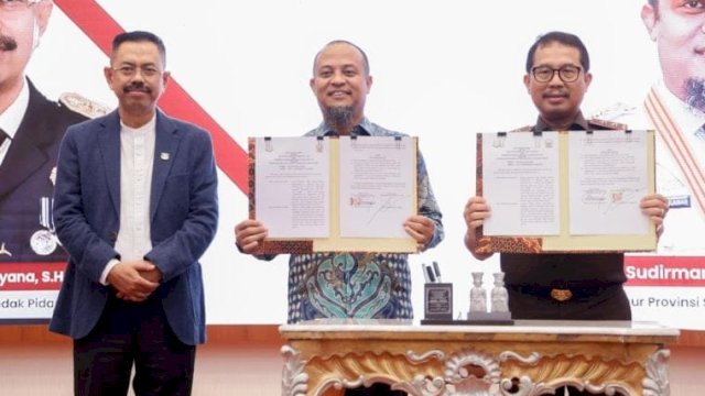 Pemprov Sulsel dan Kejati Teken MoU Implementasi KUHP Baru, Dorong Penerapan Pidana Kerja Sosial