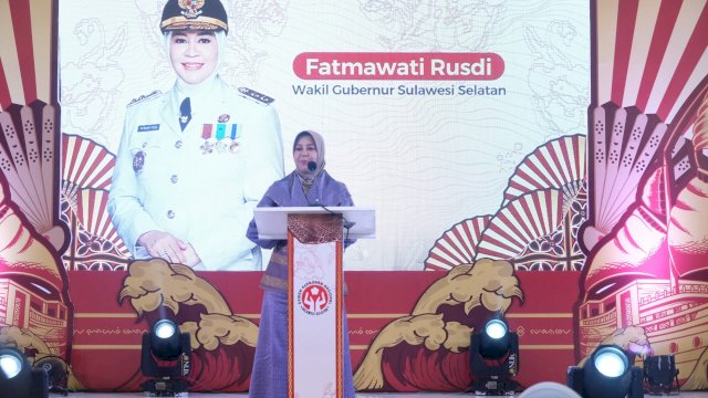 Wakil Gubernur Sulsel Fatmawati Rusdi menutup Event Ekspo Kreatif Andalan 