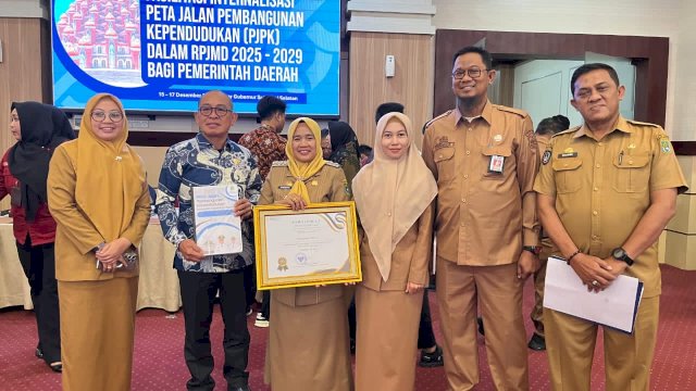 Capaian Prevalensi Stunting Terendah, Sidrap Raih Penghargaan Mendukbangga