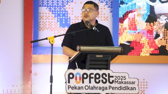 Munafri Buka POP FEST 2025, Dorong Pembinaan Atlet Usia Dini dan Pelestarian Olahraga Tradisional