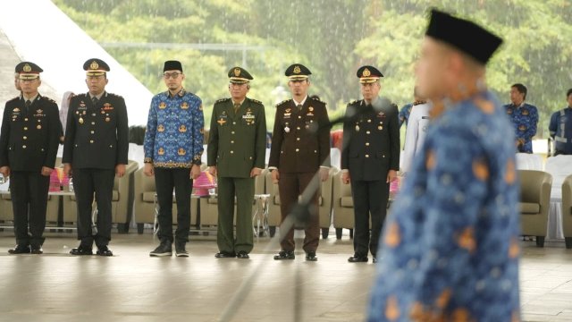 Wali Kota Makassar Pimpin Upacara Hari Bela Negara ke-77, Teguhkan Komitmen Persatuan Bangsa