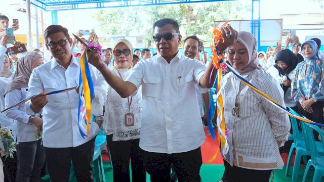 Luncurkan SPPG Caile 02, Bupati Andi Utta Ajak Semua Elemen Saling Dukung Program MBG