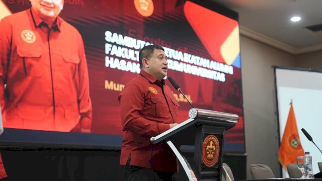 Di Raker IKA FH Unhas, Munafri Tekankan Pentingnya Database dan Program Berkelanjutan