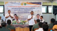 Di BPP Sereang, Bupati Sidrap Bersama Petani Ikuti Pengumuman Swasembada Pangan Nasional