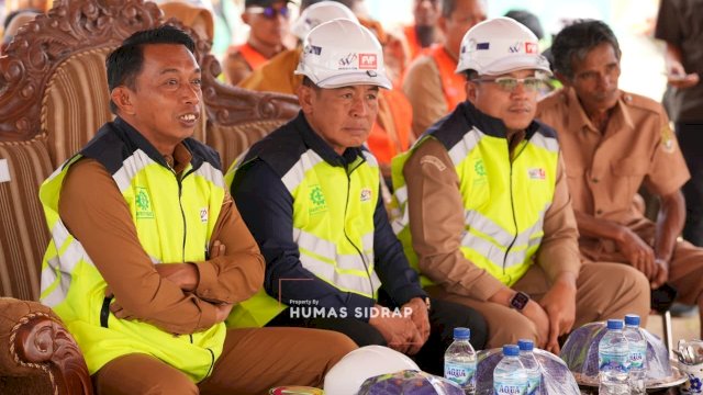 Hadiri Groundbreaking Sekolah Rakyat, Bupati Sidrap: Untuk Masa Depan Anak Daerah