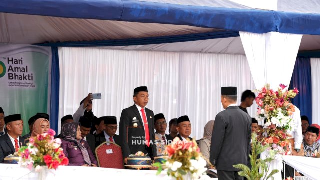 Semangat Kerukunan Warnai Peringatan HAB ke-80 Kemenag di Sidrap