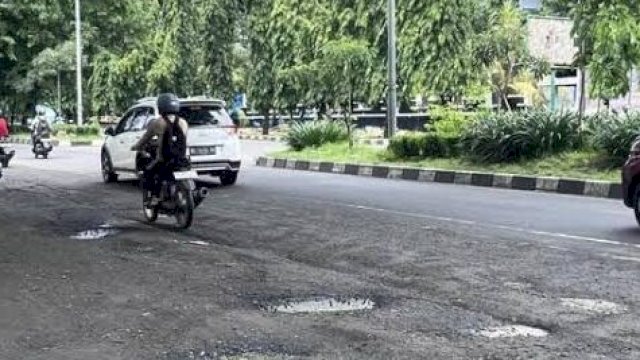 Kondisi Jalan Urip Sumoharjo Higga Perintis Kemerdekaan