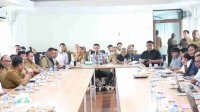 Pimpinan DPRD dan Sekretariat DPRD Makassar Bahas Progres Pembangunan Kantor DPRD