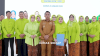 Bupati Sidrap Hadiri Pelantikan HARPI Melati