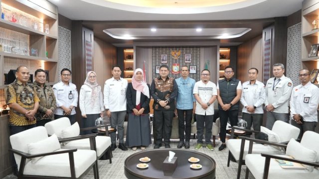 Temui Wali Kota Makassar, KPU Makassar Bahas Sinergi Pemutakhiran Data