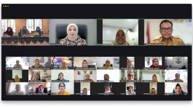 TP PKK Pusat Bersama TP PKK Sulsel Gelar Rapat Perdana Persiapan Puncak HKG PKK ke-54 Tahun 2026