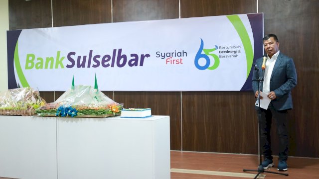 Hadiri HUT ke-65 Bank Sulselbar, Andi Utta Tekankan Peran Perbankan Dorong UMKM