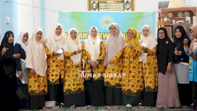Pengurus Aisyiyah Tiga Desa Resmi Dilantik, Wabup Sidrap Tekankan Amanah dan Peran Umat