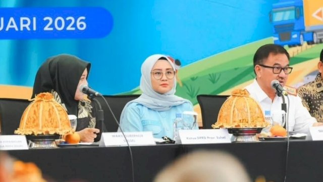 Ketua Komisi B DPRD Sulsel Hadiri HLM TPID dan TP2DD,