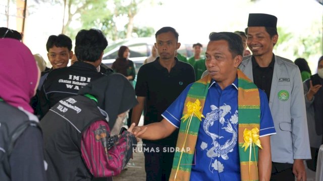 Bupati Sidenreng Rappang, Syaharuddin Alrif, menghadiri Kongres XII Tingkat Pusat Ikatan Mahasiswa Darud Da&rsquo;wah wal Irsyad (IMDI)