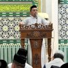 Syaharuddin Alrif Tarawih Perdana di Masjid Agung Sidrap