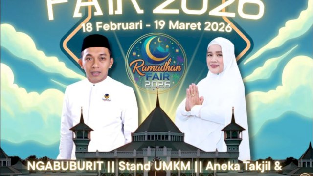Dukung UMKM, Bupati Sidrap Gratiskan Stan 3×3 di Saromase Ramadan Fair 2026