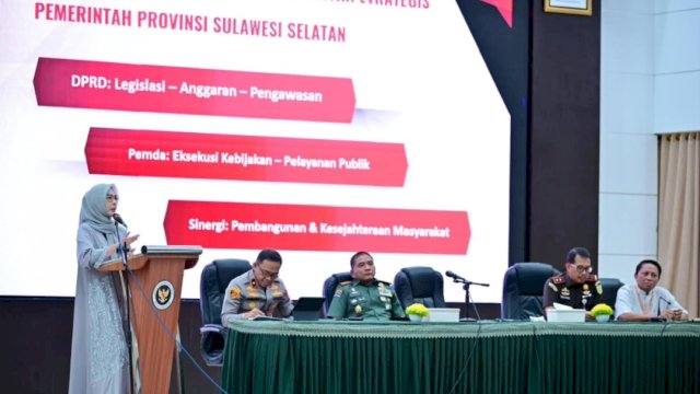 Ketua DPRD Sulsel Tegaskan Tata Kelola Pemerintahan Daerah