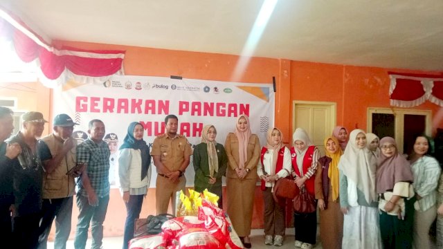 Anggota DPRD Kota Makassar, Hj Umiyati, mengapresiasi pelaksanaan Gerakan Pangan Murah yang digelar Dinas Ketahanan Pangan Kota Makassar