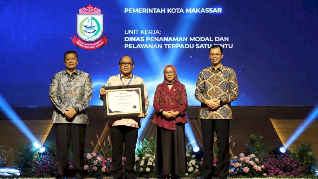 DPM-PTSP Makassar Ukir Sejarah, Raih Predikat WBK dari KemenPAN-RB
