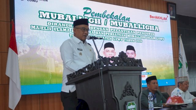 Bupati Luwu Tekankan Evaluasi dan Penguatan Strategi Dakwah