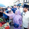Sidak Pasar Bersama Forkopimda, Gubernur Sulsel Pastikan Harga Sembako Relatif Terkendali