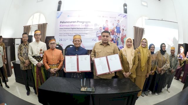 Perkuat Literasi Multibahasa, Pemkot Makassar Luncurkan Kamus Digital Bahasa Makassar