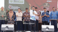 TeknoFarm SARPROFEST Semarakkan Hari Jadi ke-682 Sidrap, Dorong Pertanian Modern dan Produktivitas Padi