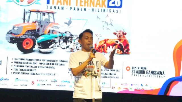 Festival Tani Ternak (FTT) 2026 resmi dibuka di Pelataran Stadion Ganggawa, Pangkajene, Kabupaten Sidenreng Rappang (Sidrap), Selasa (10/2/2026) 