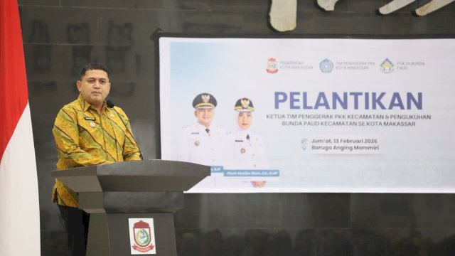 Wali Kota Makassar Munafri Arifuddin menyampaikan pesan tegas namun penuh kehangatan di hadapan para Ketua dan Pengurus Tim Penggerak PKK se-Kota Makassar. 