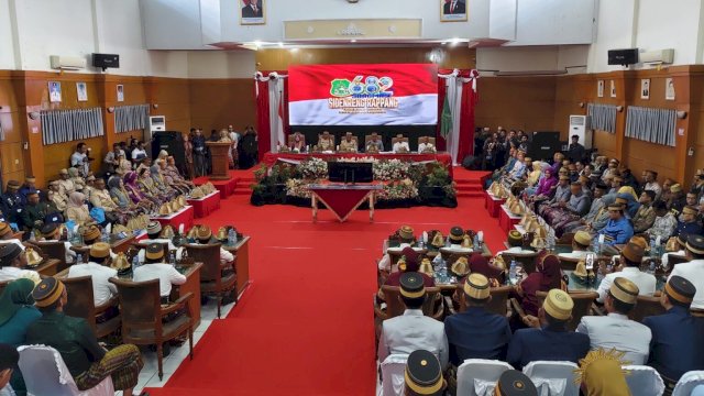 Suasana perayaan Puncak HUT Kabupaten Sidrap