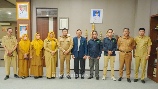 Pemkab Sidrap Sambut Kerja Sama Pendidikan dengan Universitas Panca Sakti Makassar