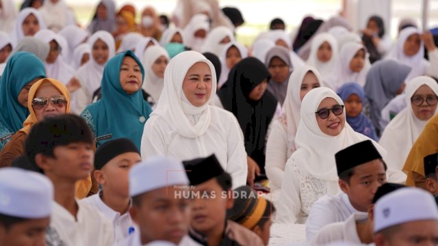 Ketua DWP Sidrap Hadiri Yatim Fest, Dukung Penguatan Kepedulian Anak Yatim